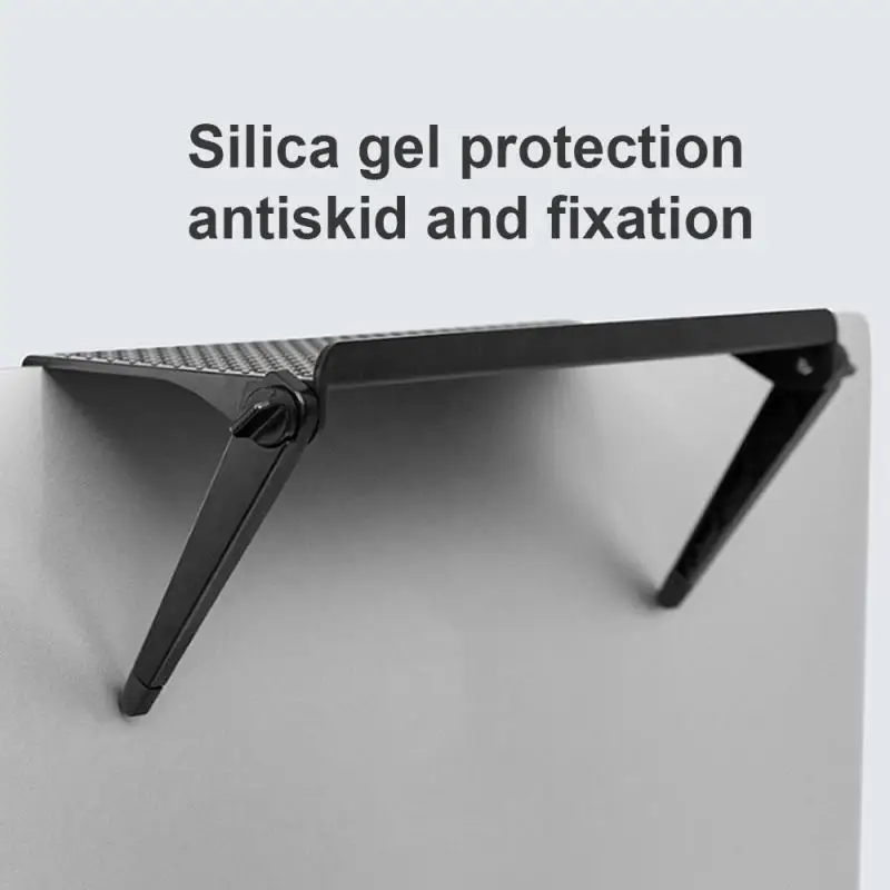 

Computer Monitor Rack Plastic Lcd Tv Top Screen Bracket Creative Multifunctional Storage Rack Computer Screen Shelf Accessories