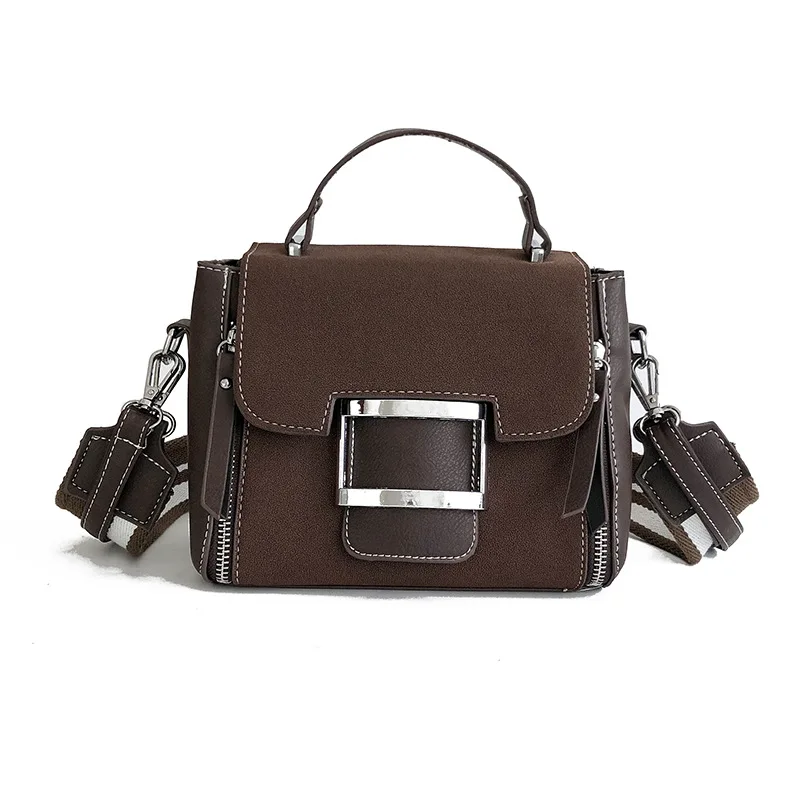 

Women's Bag PU Leather Totes Retro Fashion Female Handbag Casual Ladies Travel Shoulder Cross-body Small Square Bag Bolsos