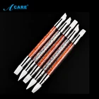 Двухсторонний инструмент для 2-сторонний разветвитель нейл-арта силиконовый Скульптура ручка резьба 