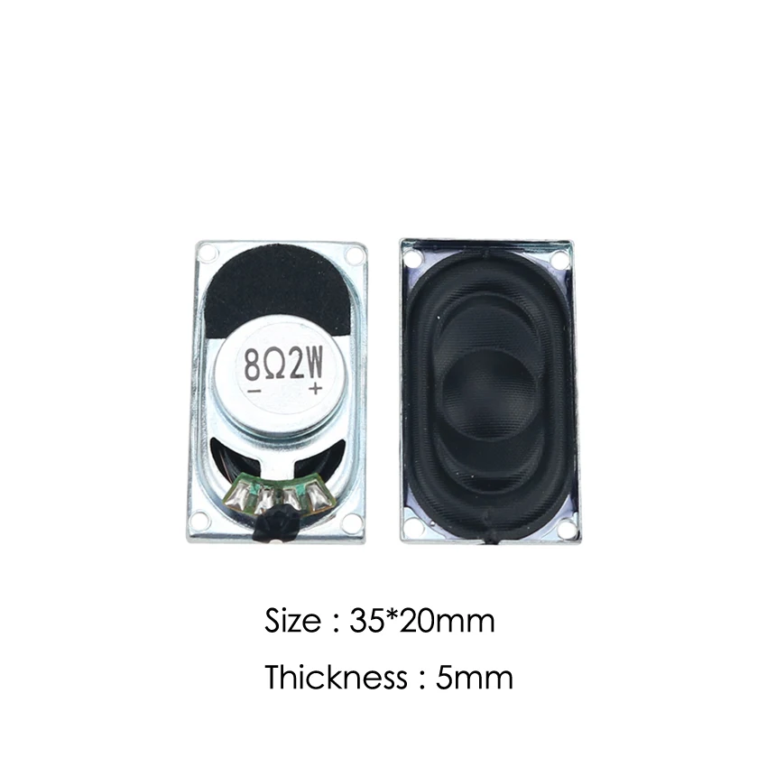 Динамик для ноутбука YuXi 1 шт. звуковой сигнал 2 Вт 4R 8R 4020 3520 5030 громкий динамик 4 8 Ом