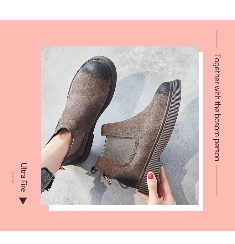 Осенняя обувь из натуральной кожи; botas mujer; женские ботинки «Челси»; botas mujer; женские ботинки; женские ботильоны с перекрестной шнуровкой