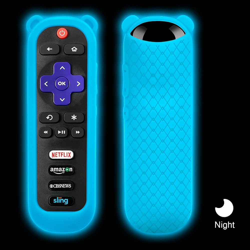 чехол для пульта тв roku на пульт самсунг тевизора TCL Roku TV RC280 282 Ударопрочный