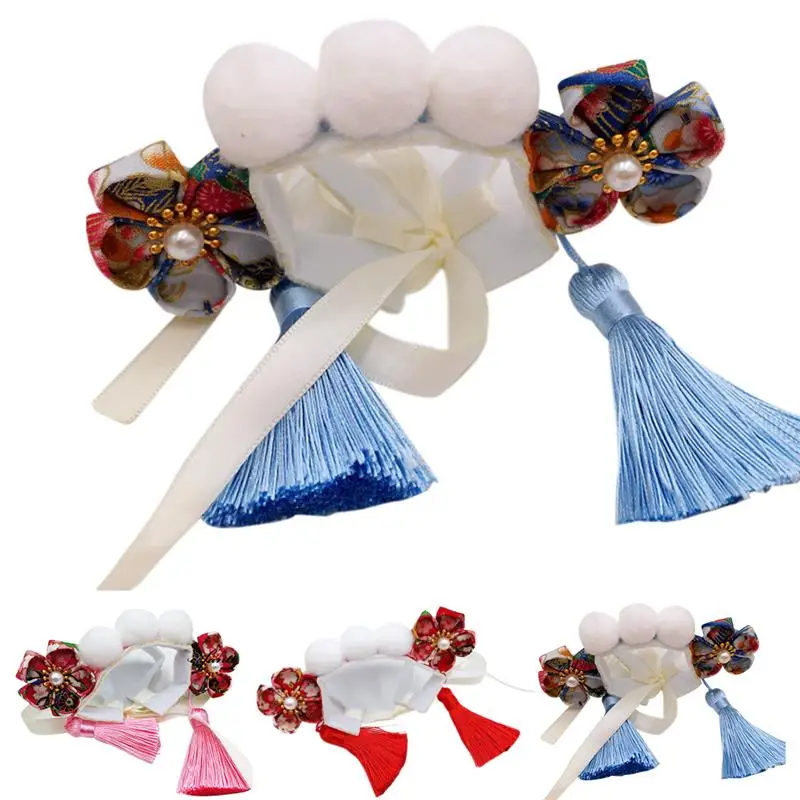 

Шапка с котом, милый мягкий костюм китайской оперы, головной убор для косплея, головной убор с котом для домашних животных