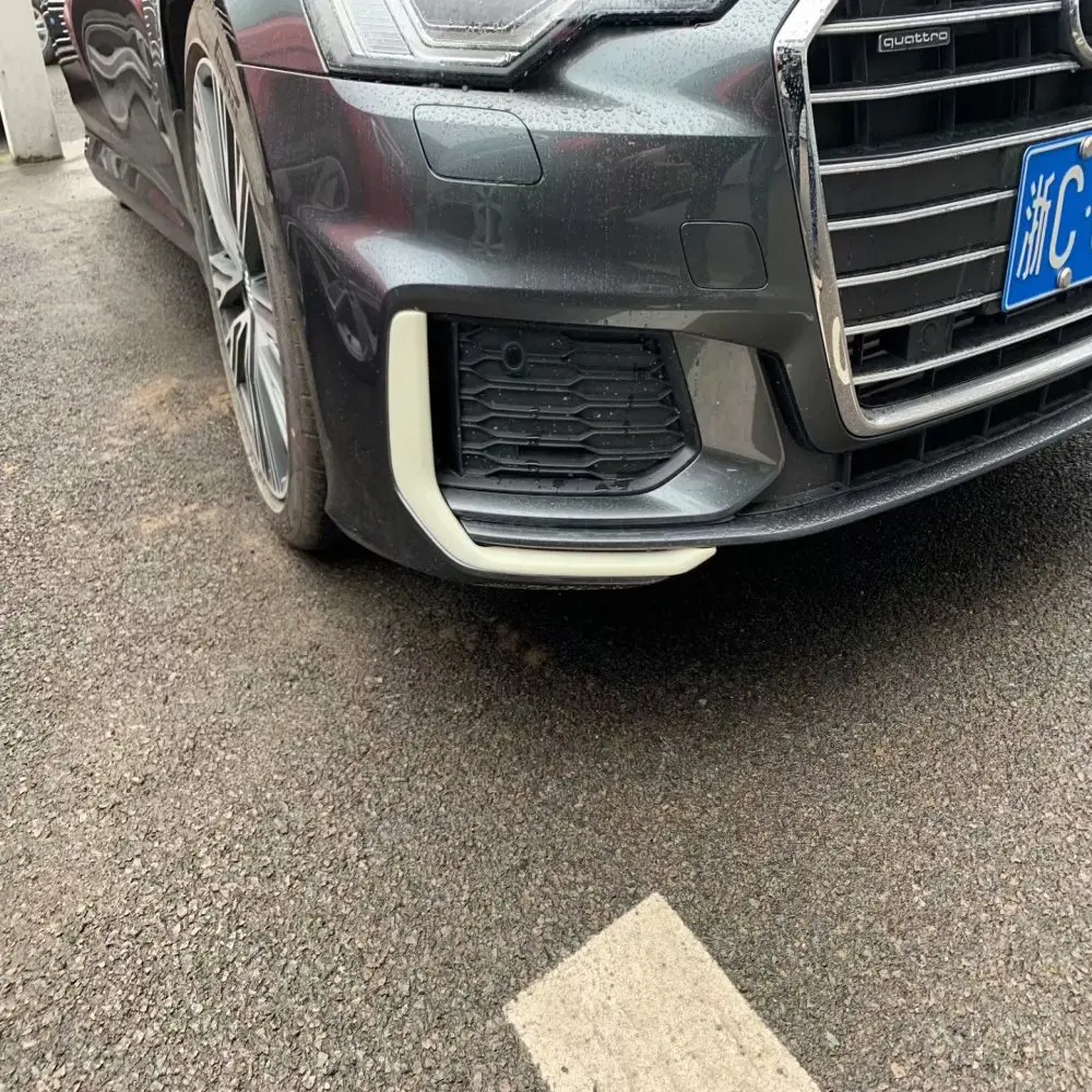 

Для Audi A6 C8 2019 2020 ABS хром передние противотуманные фары лампа веко бровей полоса молдинг украшение крышка отделка Аксессуары