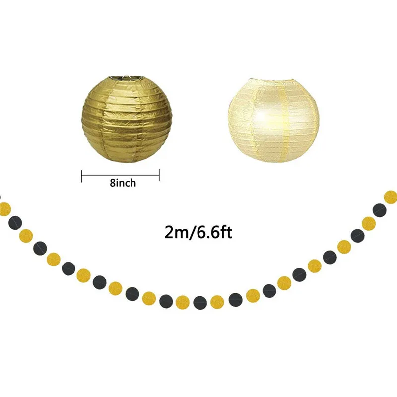 42 шт DIY Темно синие золотые вечерние украшения синего цвета хороший подарок на