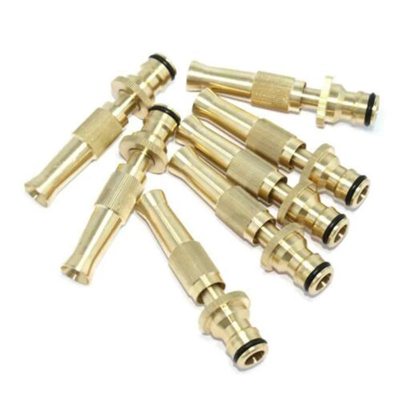 

Top Metal Water High Pressure Hose Spray Gun Brass Hose Nozzle Sprayer Garden 1x