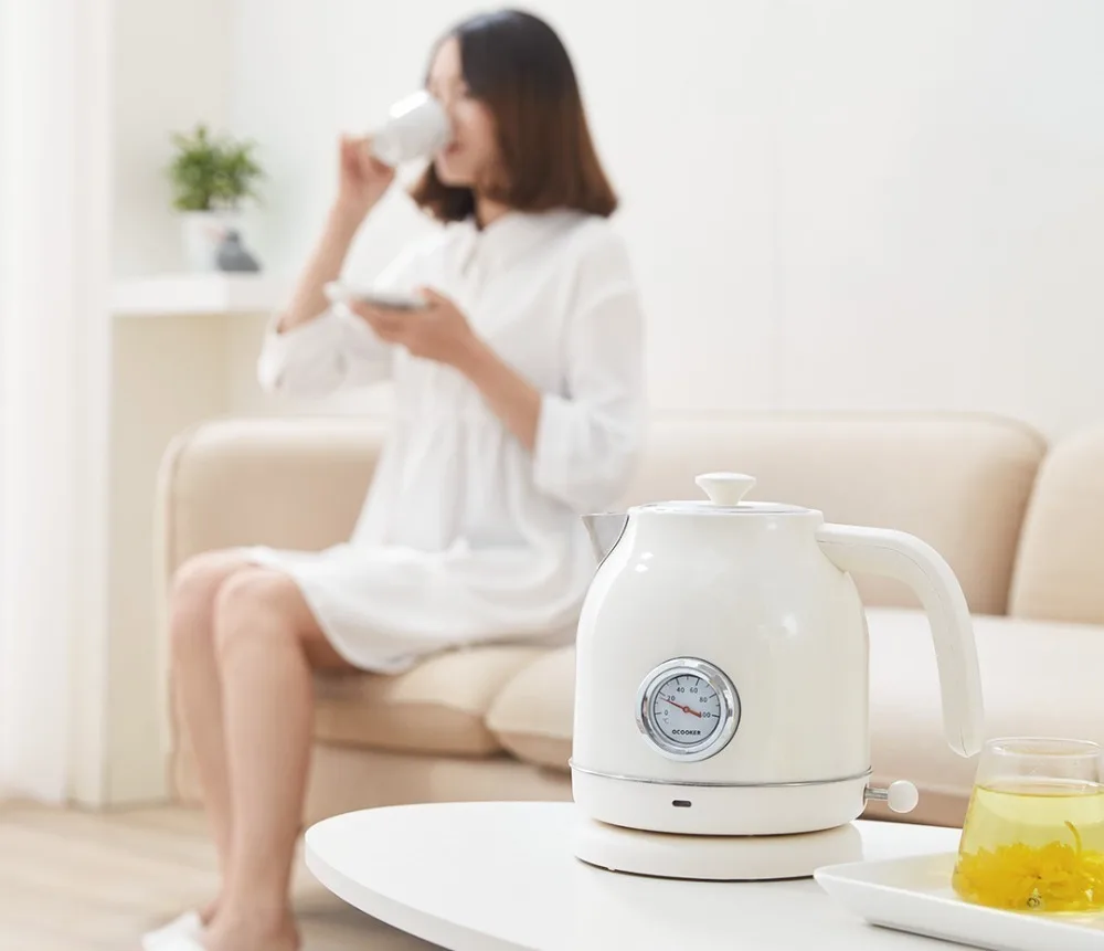 

Original Youpin Ocooker Electric Kettle Import Temperature Control 1.7l Large Capacity With Watch Electric Kettle