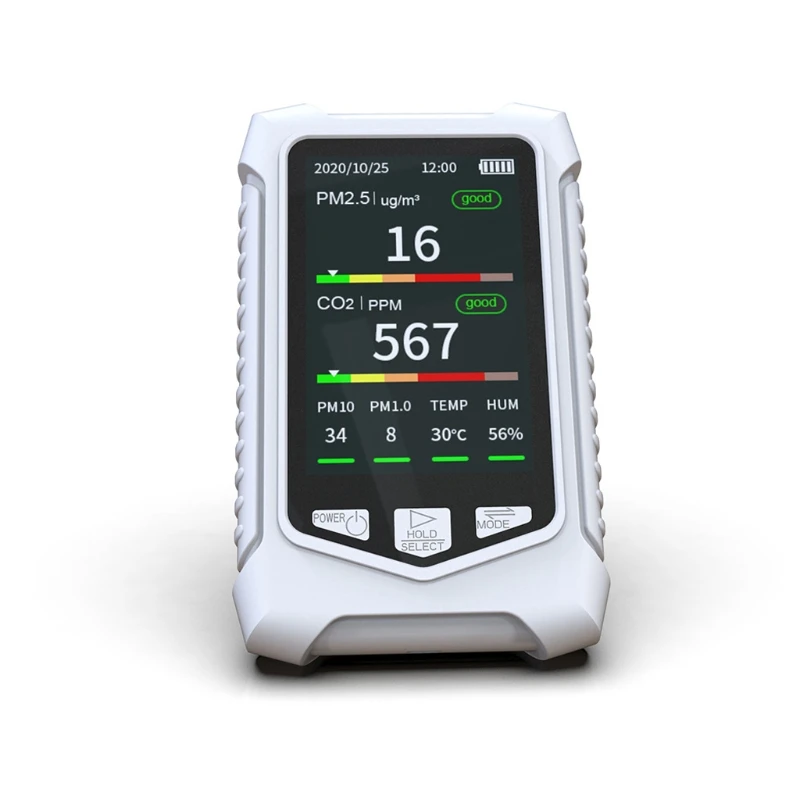 

DM126 Multifunctional Air Quality Monitor Detector CO2 Carbon Dioxide Sensor