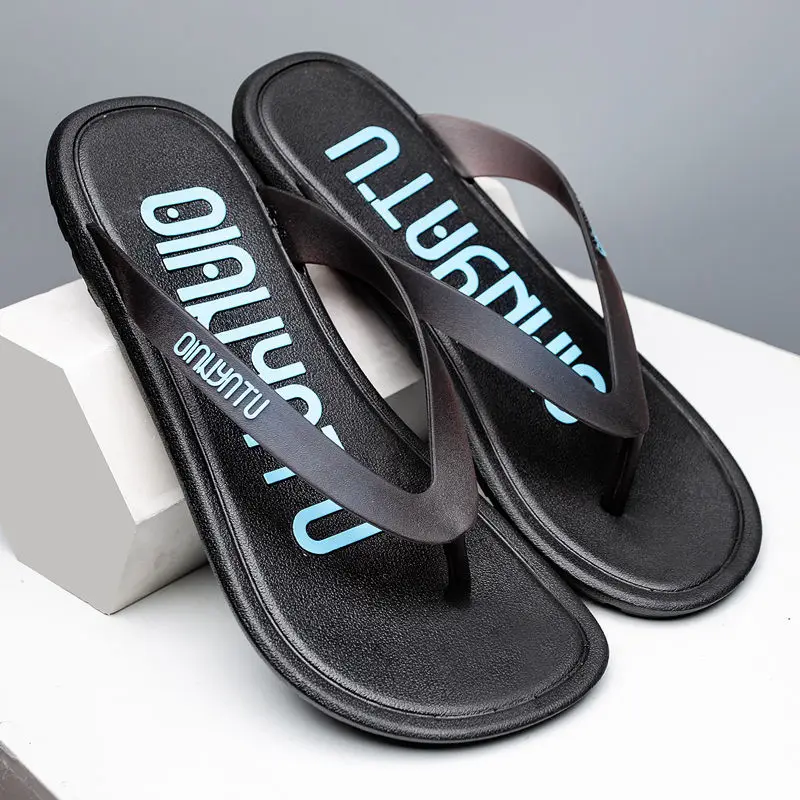 

Coslony Flip Flops Mens Beach Summer trending Shoes Casual Slippers Flat Sandals Male Footwear Outdoor Bathroom Waterproof shoes