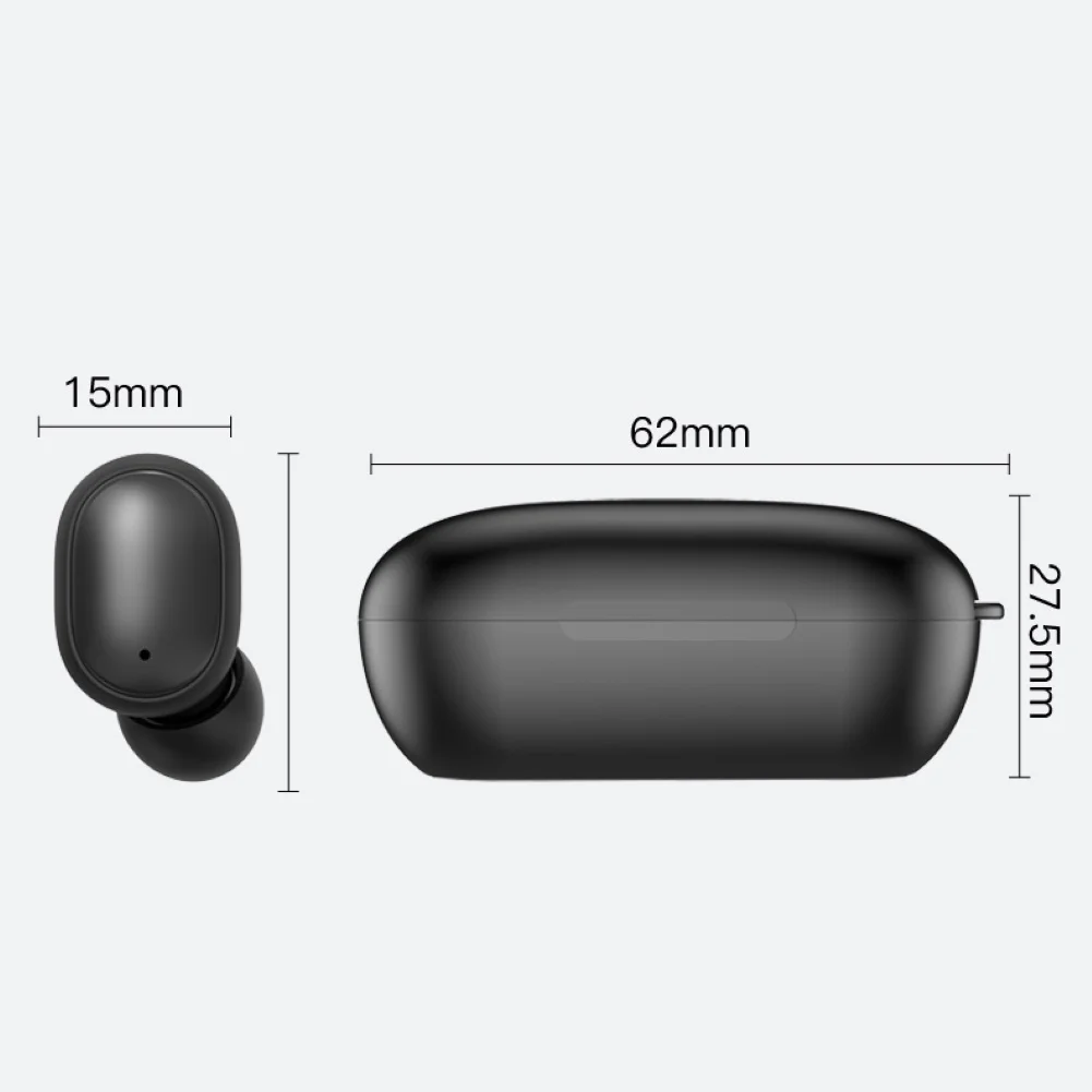 

H6 TWS Bluetooth 5.0 Earphone True Wireless Earbuds Waterproof Comfortable Headset Noise Cancelling For IOS Android