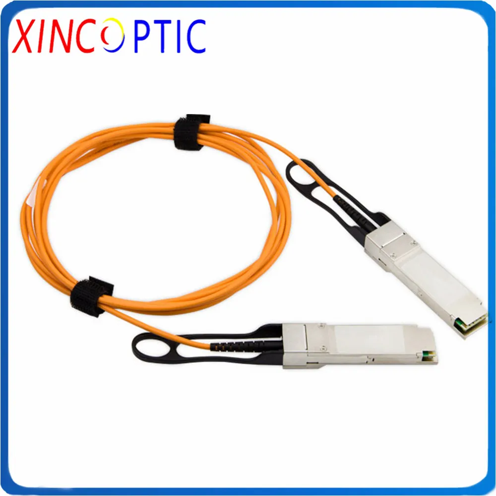 Бесплатная доставка 40G QSFP AOC кабель + к 1 м 2 3 5 7 10 SFP волоконно оптический Модуль OM2