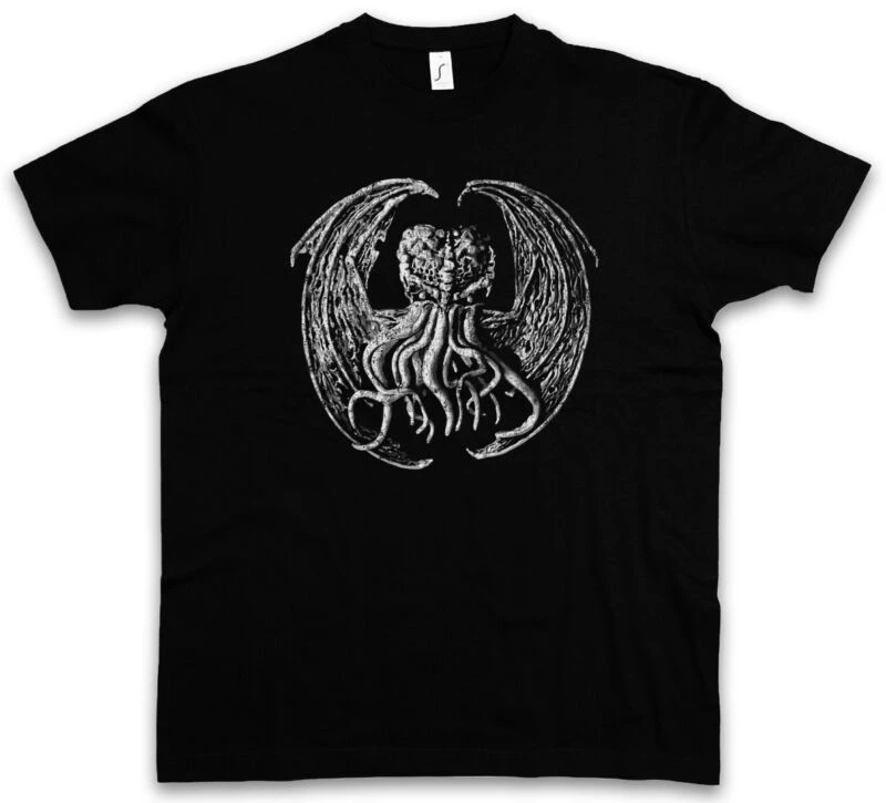 CTHULHU IX футболка Wars Horror Arkham H. P. Miskatonic loveccraft Dunwich|Мужские футболки| |