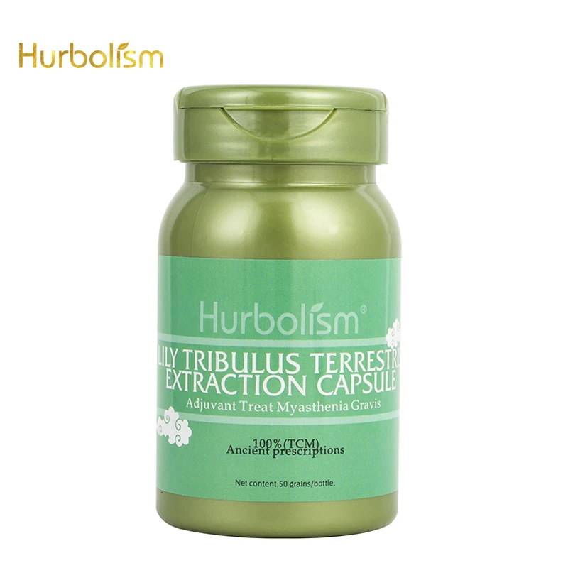 

Hurbolism Lily Tribulus Terrestris Extraction Capsule, Adjuvant Treat Myasthenia Gravis, Plants Extract, No Side Effect, 50pcs.