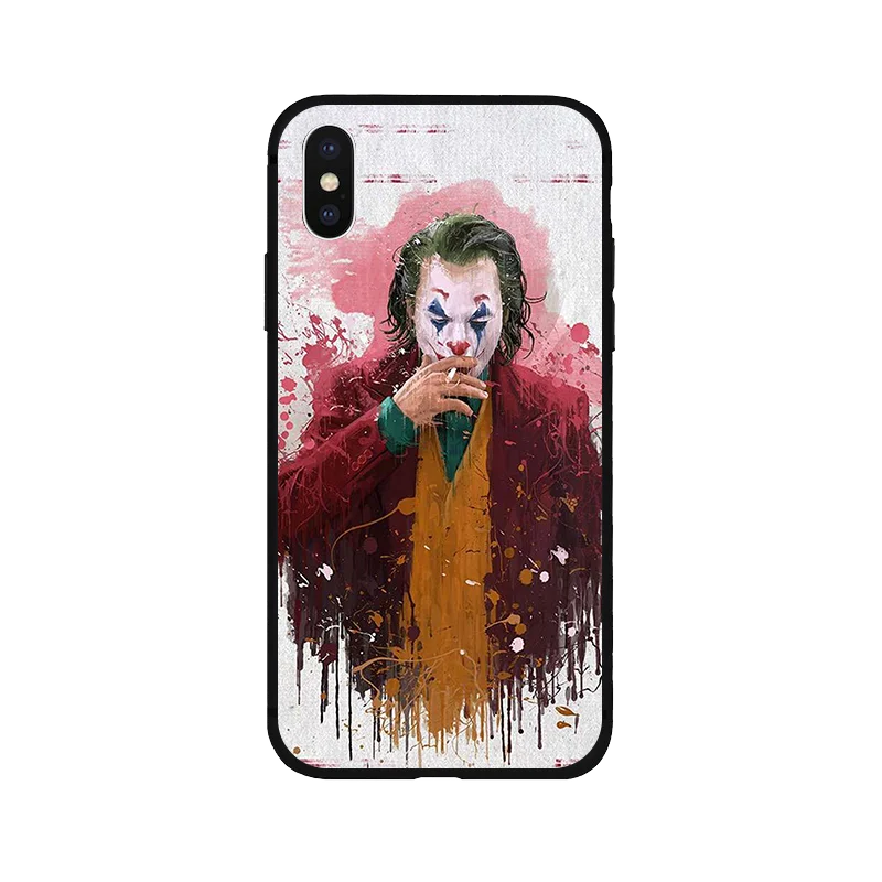 1960 Joker Joaquin Phoenix мягкий силиконовый черный чехол для телефона iPhone11 pro 5s se 6 6s 7 8 plus X Xs XR MAX - Цвет: 1960