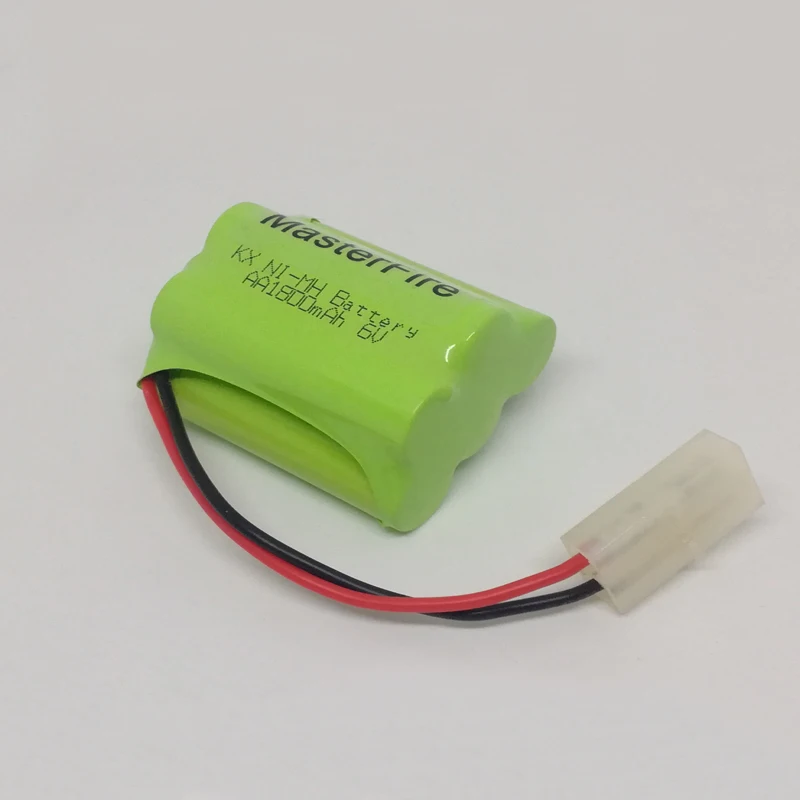 MasterFire 2 упак./лот Новый 6V AA 1800mAh Ni MH аккумулятор перезаряжаемые NiMH батареи с