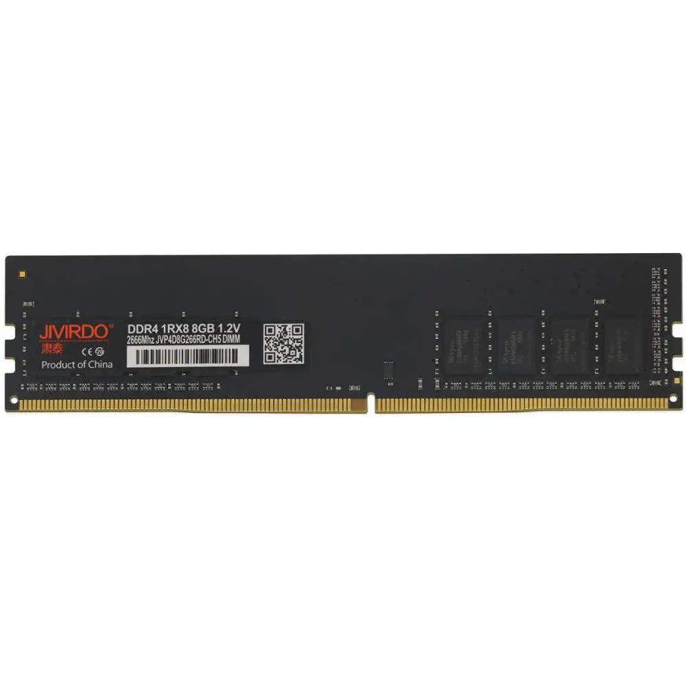Оперативная Память DIMM DDR4 8 Гб 2666 МГц 1 2 в для настольного компьютера JIVIRDO |