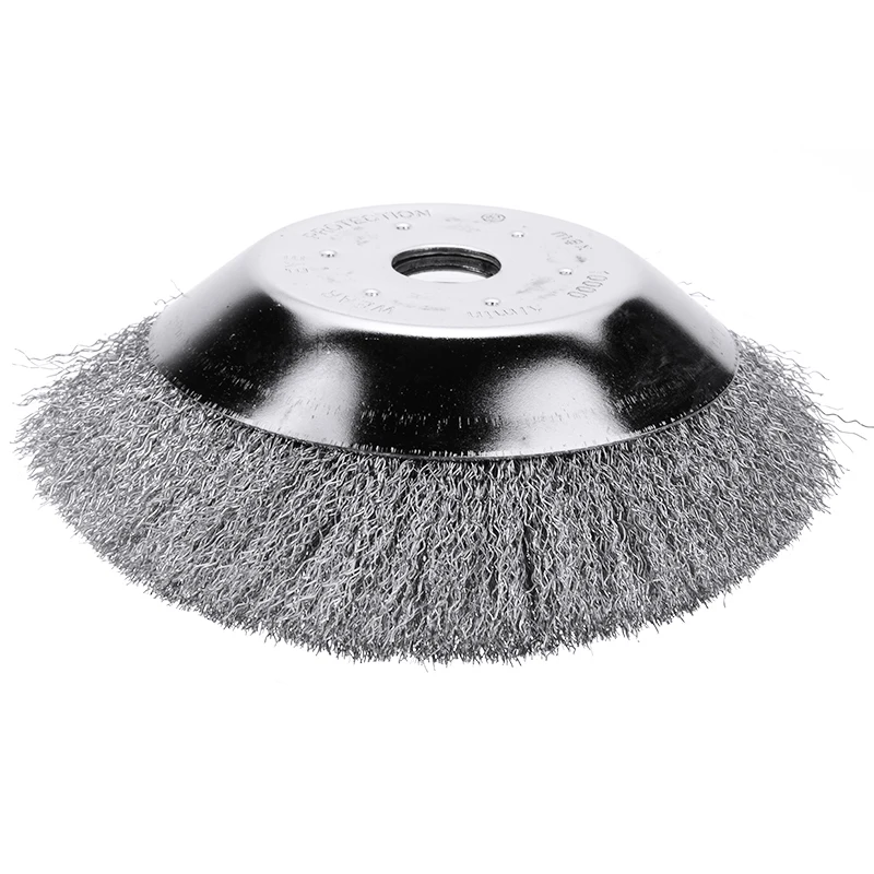 

8 Inch Rotary Steel Wire Trimmer Head Grass Brush Cutter Dust Removal Weeding Disc For Lawnmover Disc Power Tool Accessories