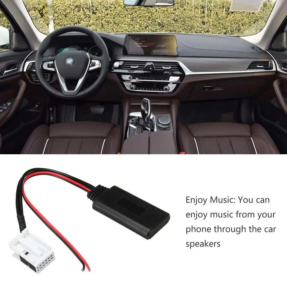 Автомобильный Bluetooth модуль AUX IN аудио для BMW E60 04 10 E63 E64 E61 Радио стерео кабель