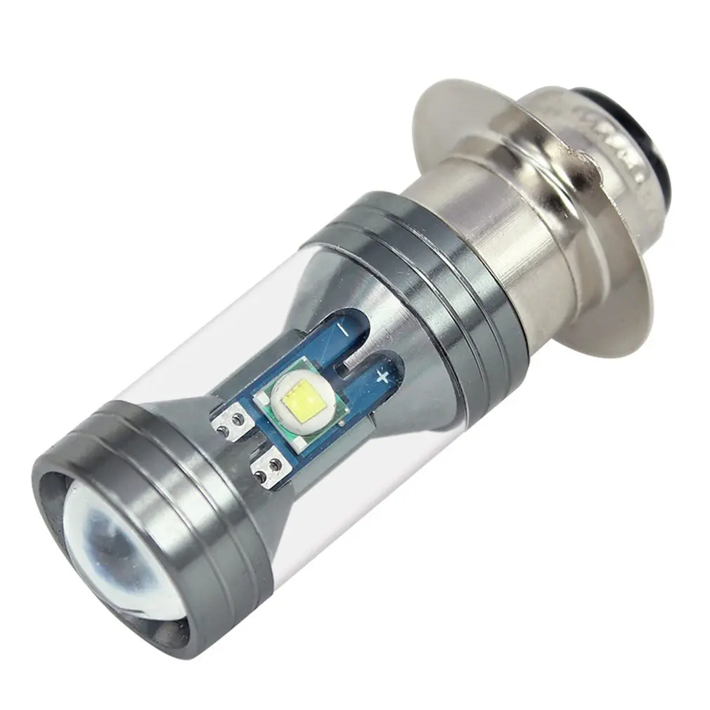 

Мотоциклетная светодиодная фара H6 Px15D, 3 светодиода, установка, высокая теплопроводность, мотоциклетная фара