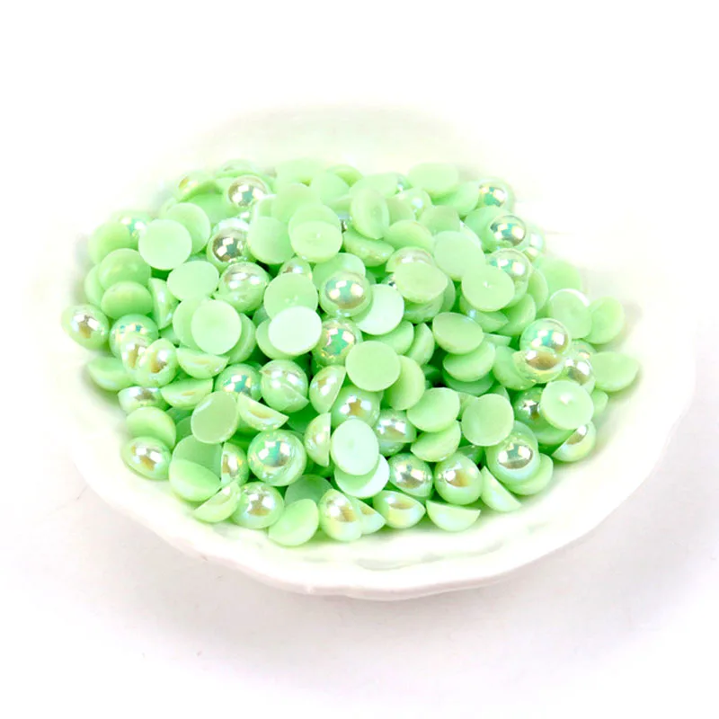 Полукруглая акриловая искусственная Фотосумка AB искусство ногтей украшение для