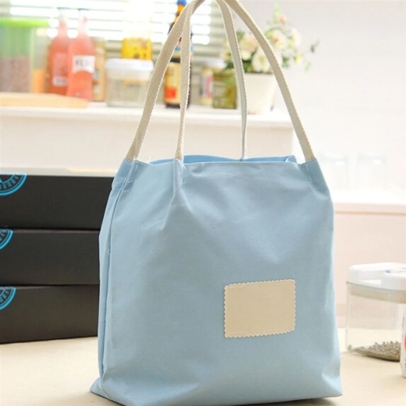 

Водонепроницаемая удобная сумка для пикника, новая модель, холодные тюки, Термосумка из ткани Оксфорд для обеда, симпатичная однотонная Сум...