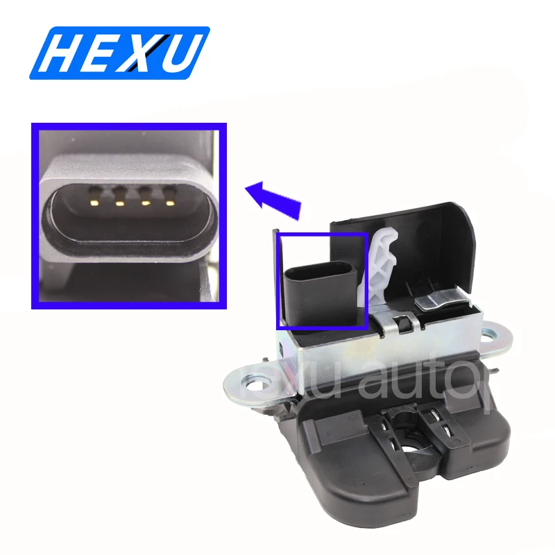 Задняя Крышка багажника замок защелка для Volkswagen Golf Mk5 Seat Leon Passat B6 B7 Bora 1P0827505D 6R0827505