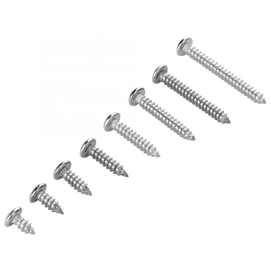 200 шт. M4 крестообразные саморезы Набор комбинированных головок из нержавеющей