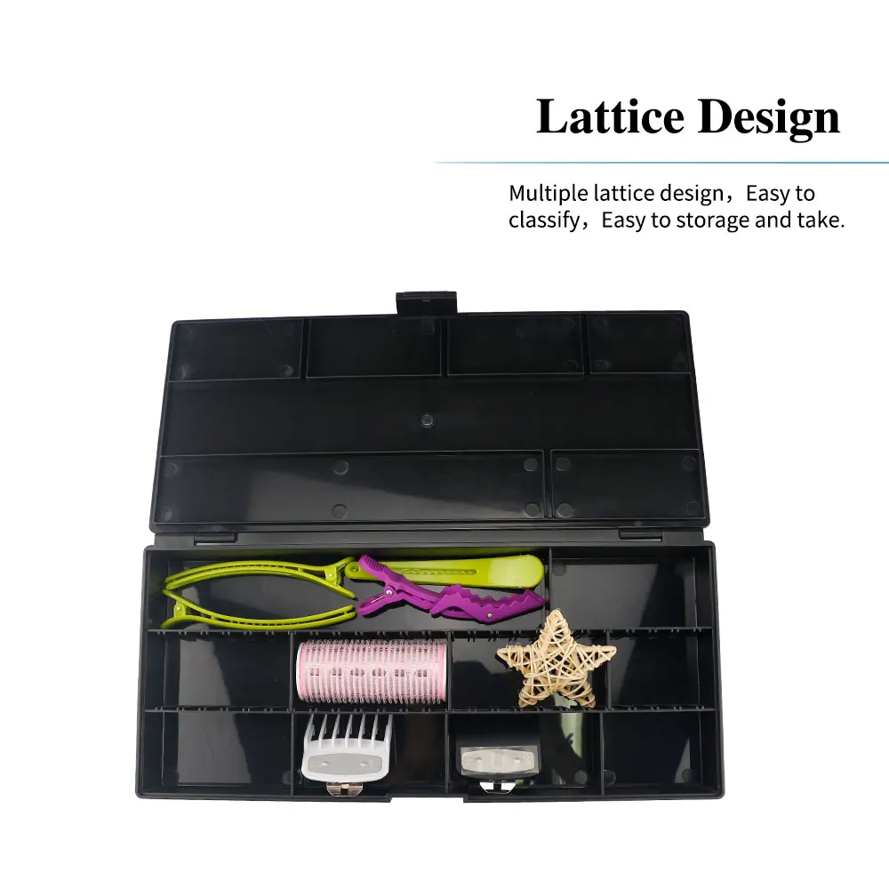Парикмахерский инструмент расческа для волос заколки многофункциональный лоток