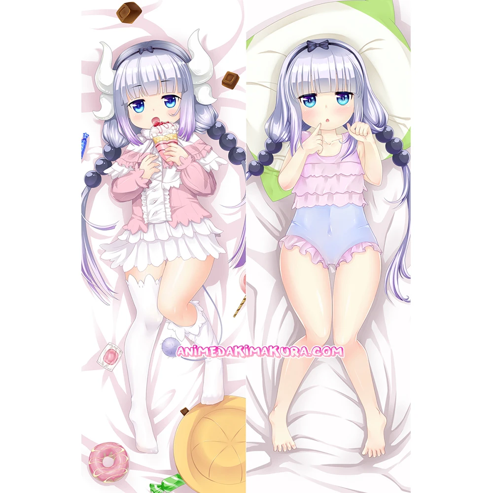 Кобаяши Дракон горничная Платье для девочек в стиле аниме Dakimakura обниматься тела