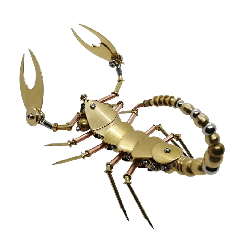 

3D Metal Mechanical Testa Handicrafts Mechanical Model for Home Decor - Scorpion