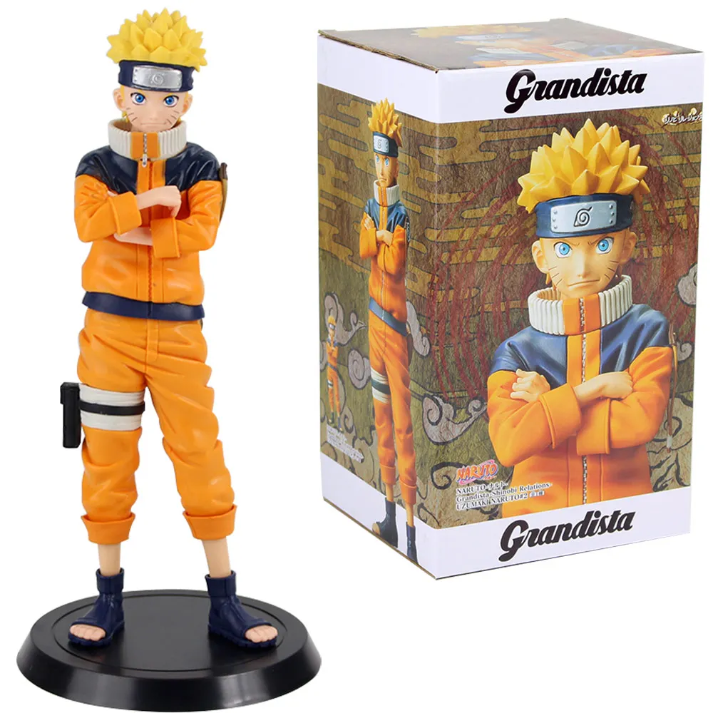 Аниме 1/7 Масштаб Окрашенные Наруто грандиста Shinobi отношения Uzumaki Наруто/Учиха Саске/Хатаке Какаши экшен-фигурка из ПВХ игрушки