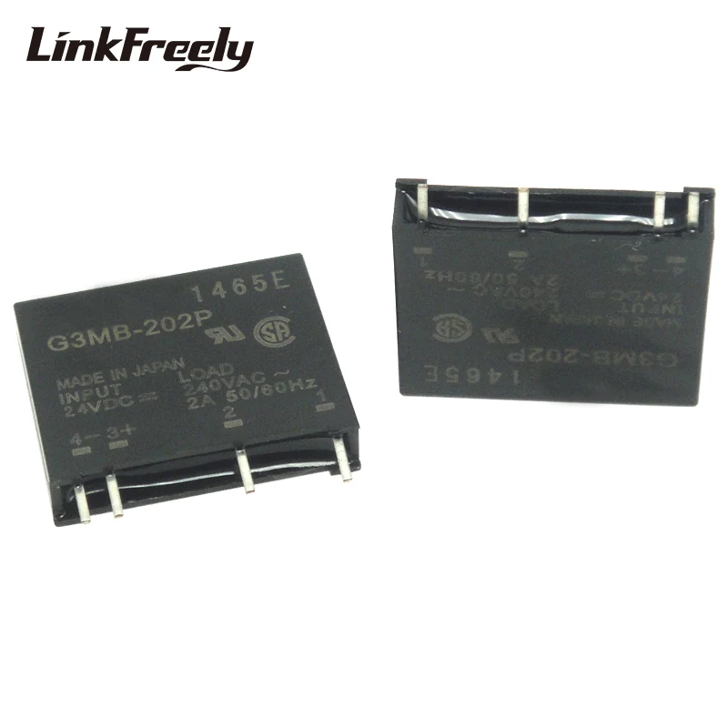 G3MB-202P PCB SSR реле напряжения Модуль 5VDC вход 240V 2A Выход DC управление AC микро твердотельное реле 12V 24V