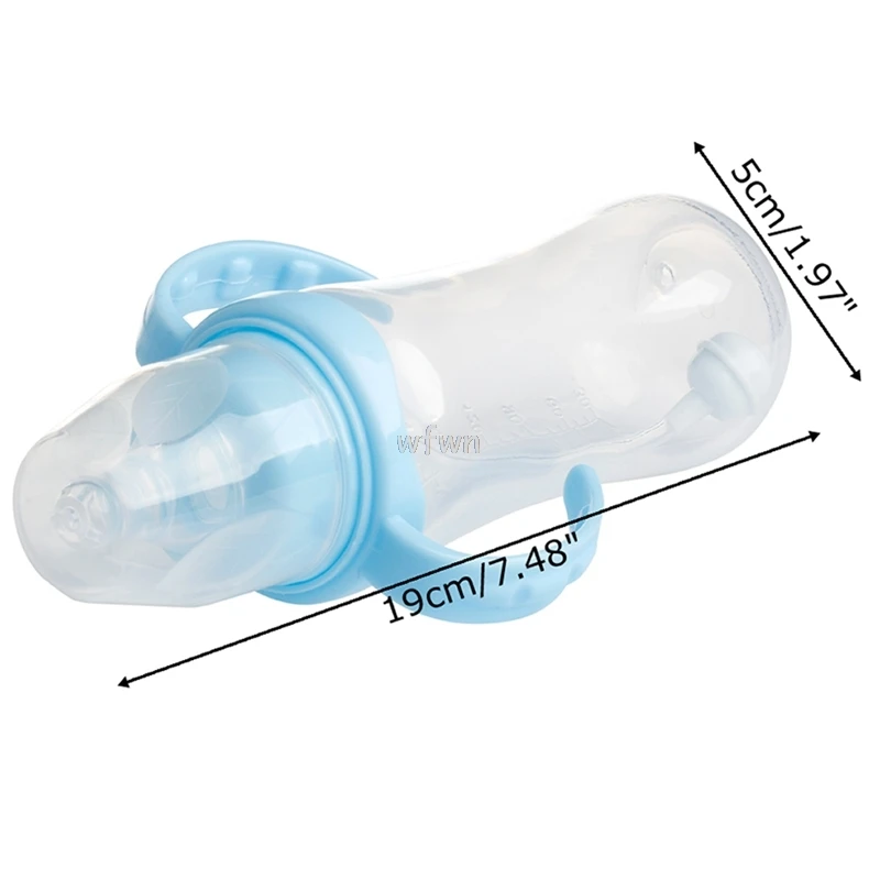 

1Pc 240ML Standard Neck Anti-colic Baby Infant Milk Feeding Nipple Bottle Nurser MAY15 dropshipping