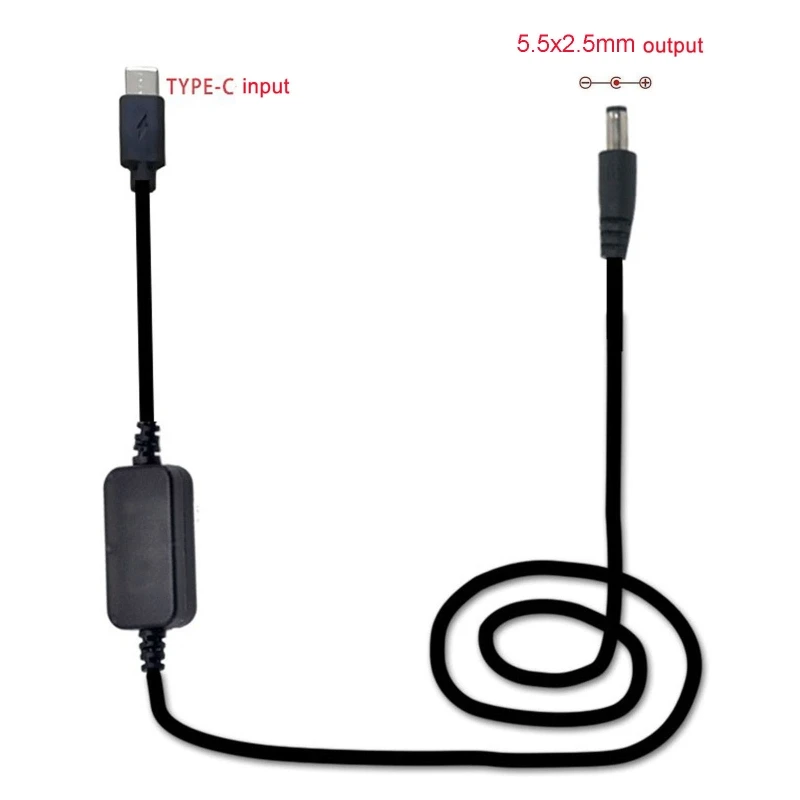 36 Вт USB C PD Тип до 12 В 20 в 5 5x2 мм конвейер адаптер кабель Шнур Линия для Wi-Fi