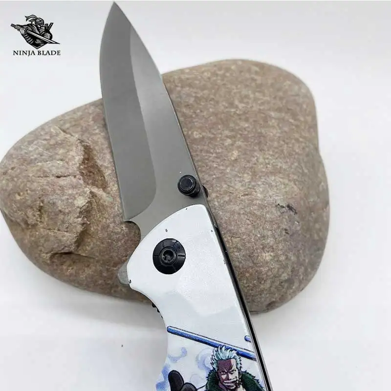 Складной нож пиратский король курильщик белый охотник Jackblade Туризм Кемпинг Jackknife