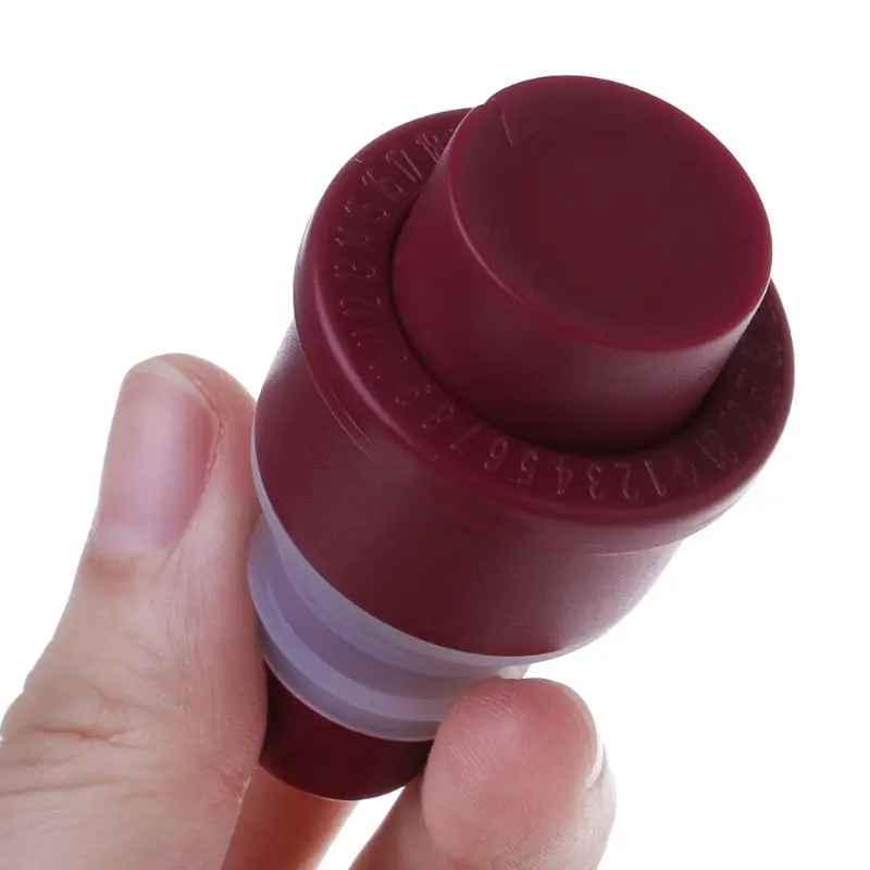 

Vacuum Sealed Champagne Red Wine Bottle Stopper Plug Cap Preserver Home Bar Tool