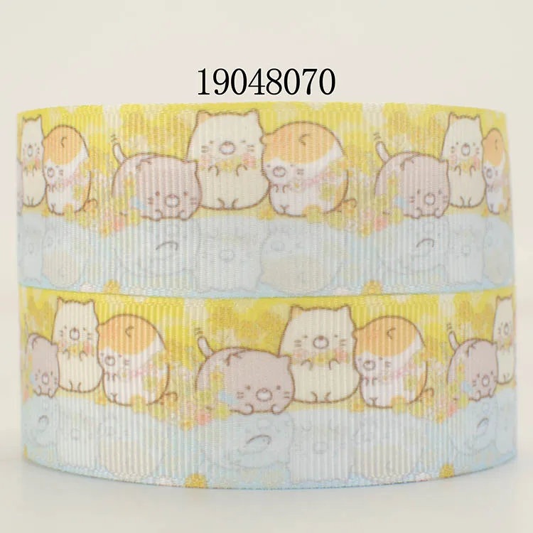 Winsome 50 ярдов 16 мм 38 75 Серия животных мультфильм красочные печатные Grosgrain FOE ленты |