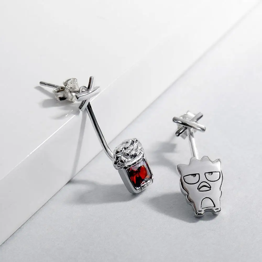 

Anime Fashion 2021 Earrings Cool Penguin Coke Korean Earrings Wholesale Lots of Cute Earrings Lady Earring Set