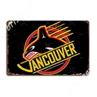 Редкие: Ванкувер Хоккей-Ретро Canucks металлические знаки паб клуб бар дизайн стен декор оловянные знаки плакаты
