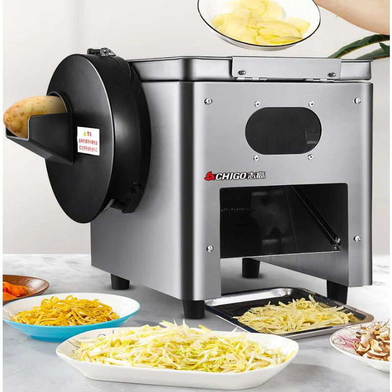 

Электрическая ломтерезка для мяса, автоматическая ломтерезка, режущая машина для хлеба, Съемный нож из нержавеющей стали, регулируемая толщина 200 Вт