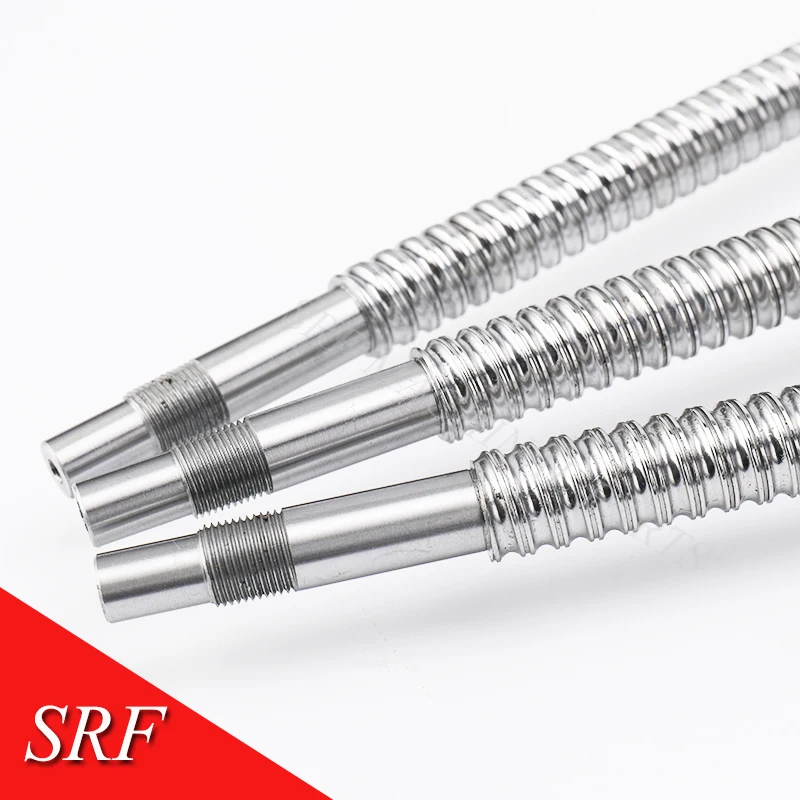 16 мм RM1604 шариковый винт 1 шт. SFU1604 L = 1200/1250/1300/1350/1400 свернутый C7 + шариковая гайка с