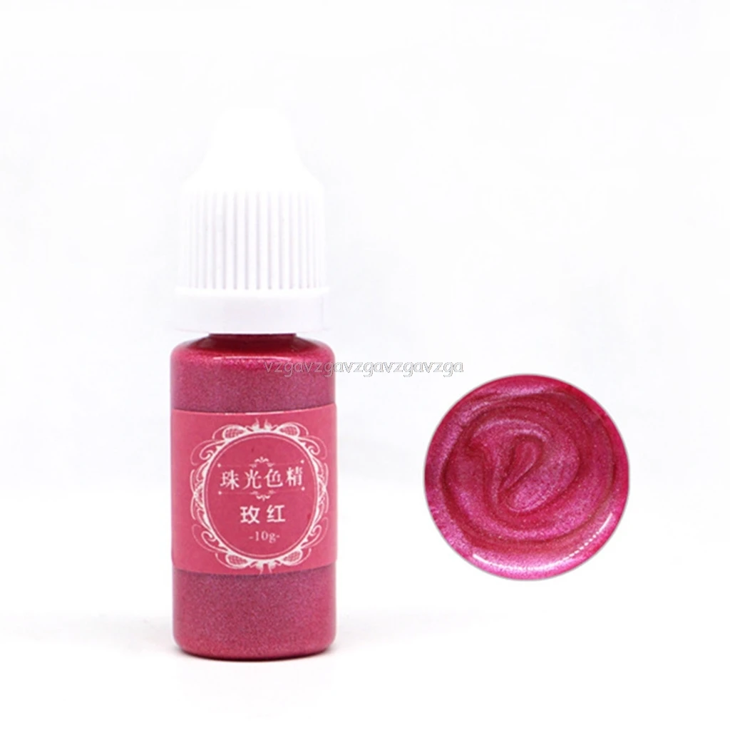 DIY Handmade AB Resin Pigment Dye Epoxy Color Fine Material Pearlescent Powder O24 19 Dropship