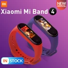 Оригинальный Смарт-браслет Xiaomi Mi Band 4, цветной экран, пульсометр, фитнес-трекер, 135 мАч, Bluetooth 5,0, водонепроницаемость до 50 м, для плавания