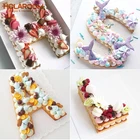 Домашние пирожные, печенье, шоколадное украшение, форма алфавит для торта, пластиковые формы, дизайн торта на день рождения, Аксессуары для выпечки, Кондитерские инструменты