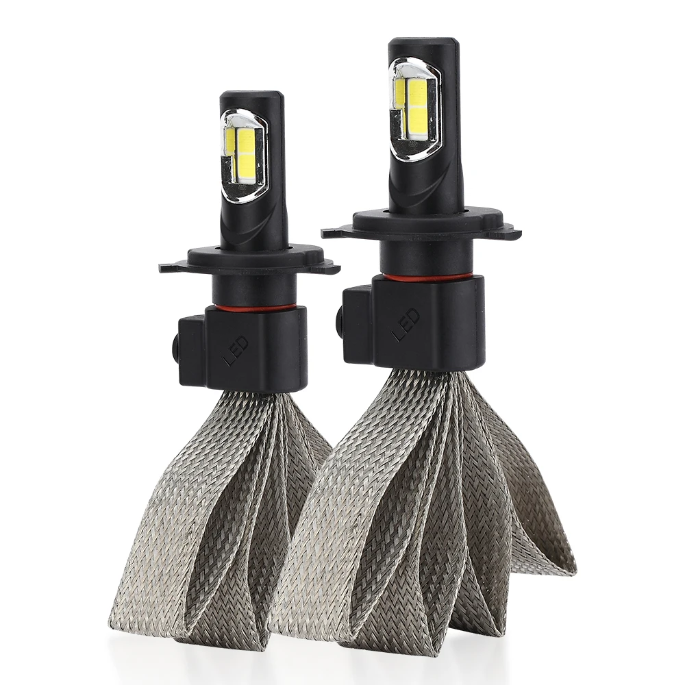 12000LM Car Light H4 H7 LED Headlight Bulbs H1 9006 hb4 h27 9005 9004 9007 H13 H3 H11 Auto Bulb 12V 55W 6000K Headlamp | Автомобили и