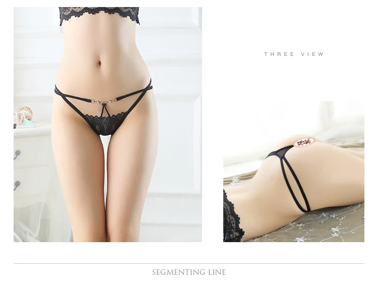 Сексуальное соблазнительное открытое нижнее белье-стринги женское модное