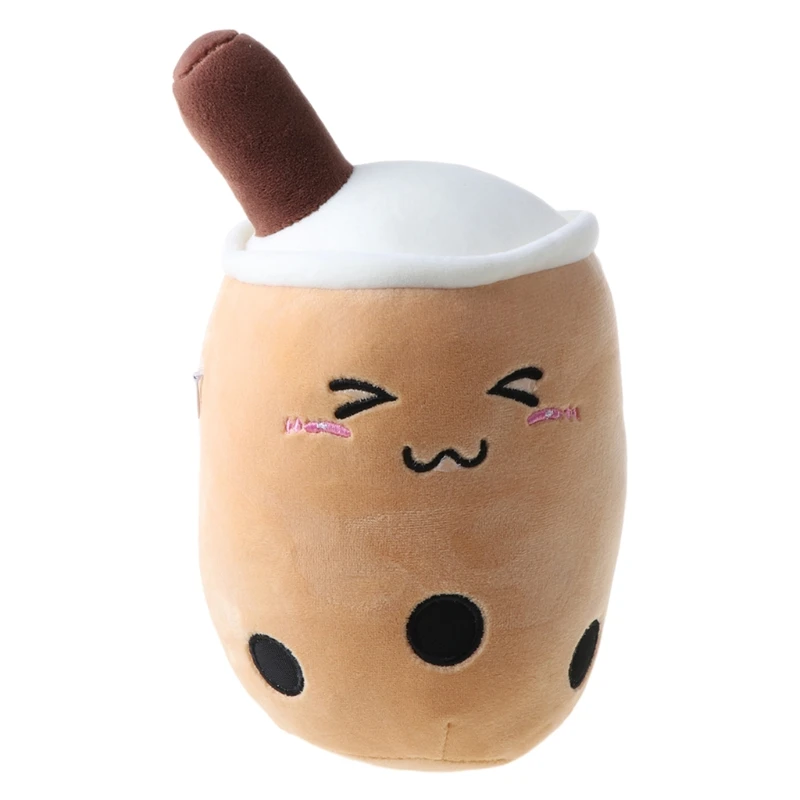

C5AA Cute Soft Cartoon Bubble Tea Cup Plush Toys Filled with Fashionable Beverage