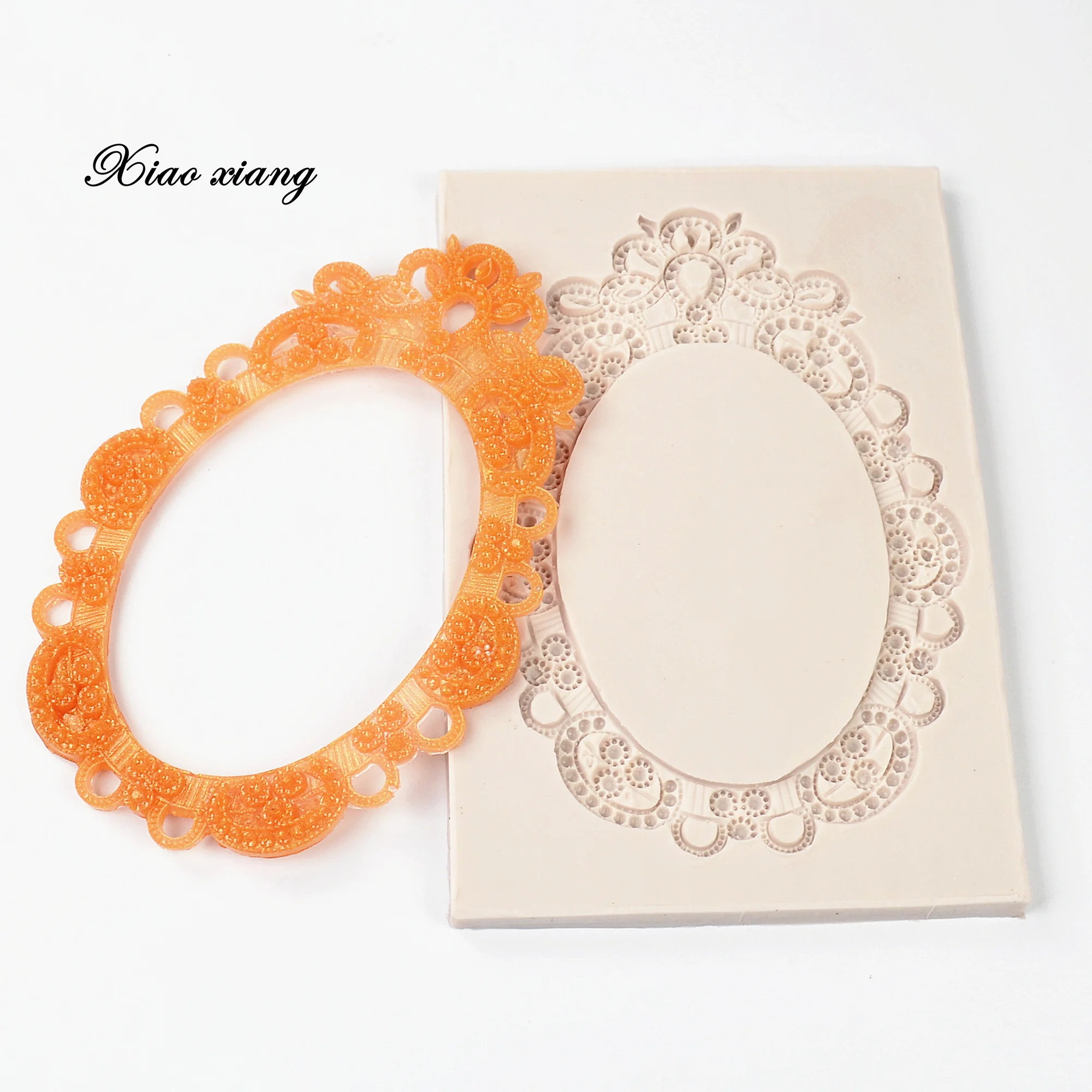 В виде вьющегося стебля с цветами силиконовая форма для выпечки формы ремесло