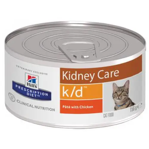 Влажный диетический корм для кошек Hill's Prescription Diet k/d Kidney Care при хронической