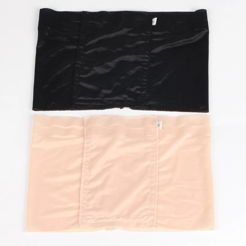 Женские эластичные ленты до бедра черные высокие теплые невидимые карманные для